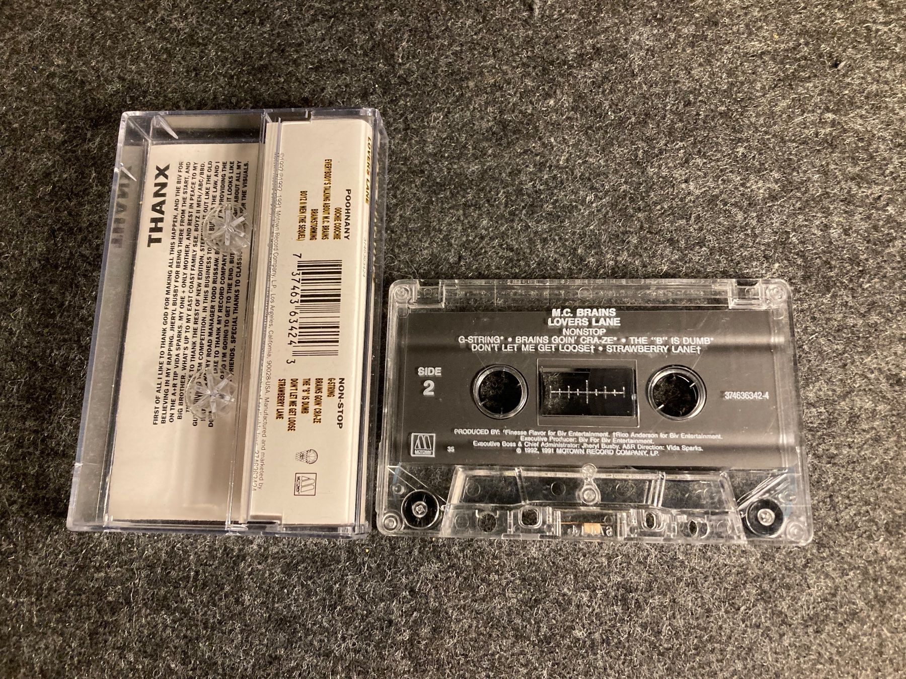Musicassette: M.C. Brains - Lovers Lane (MC) – Usato da Fribourg venduto da Karushi 4