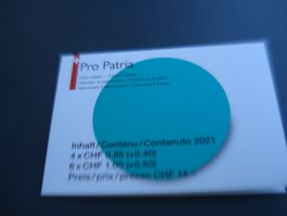 Markenbüchlein Pro Patria, 2021, ET-o