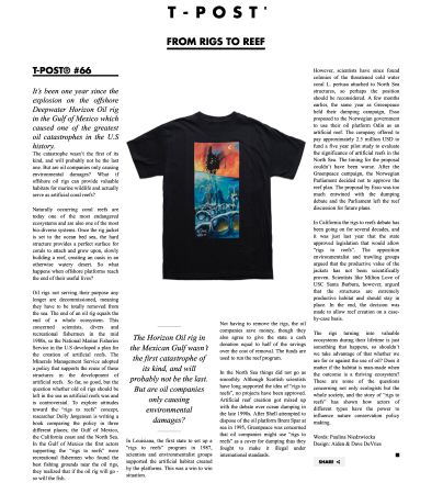 T-post.com Special T-Shirts mit Background - Grösse M