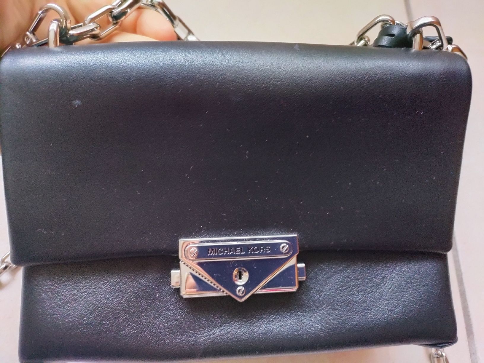 Michael Kors Borse da donna: Michael Kors Tasche, Schwarz, Leder – Usato da Oberwil BL venduto da Julisa01 1