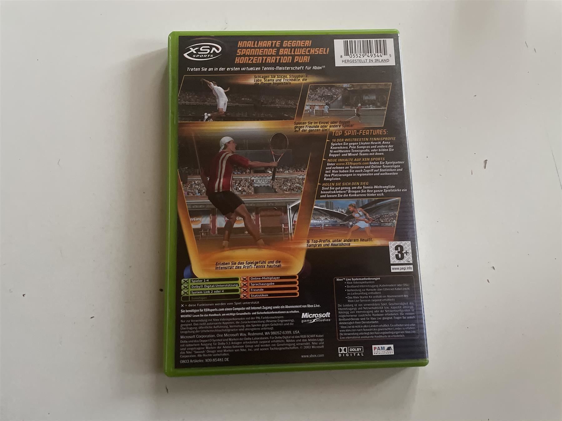 Microsoft Giochi: Top Spin   (X-Box) – Usato da St.Gallen venduto da elk2022 2