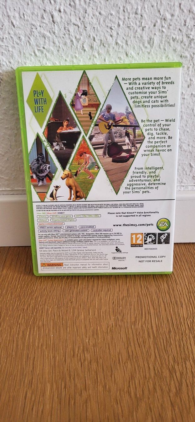 Microsoft Giochi: Xbox 360 - The Sims 3 Pets PROMO – Usato da Münsingen venduto da DigitaleSpielecke 1