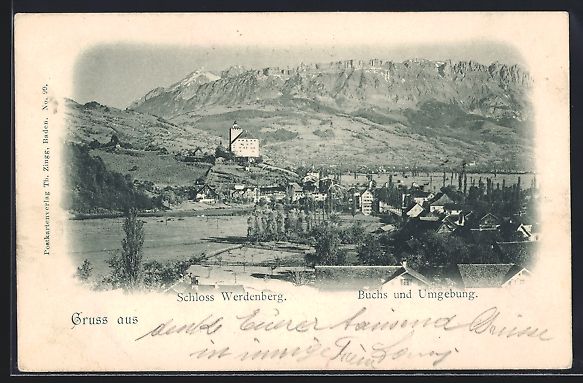 Ansichtskarten: Werdenberg /Buchs, Schloss Werdenberg un – Gebraucht aus Berlin von bartko-reher