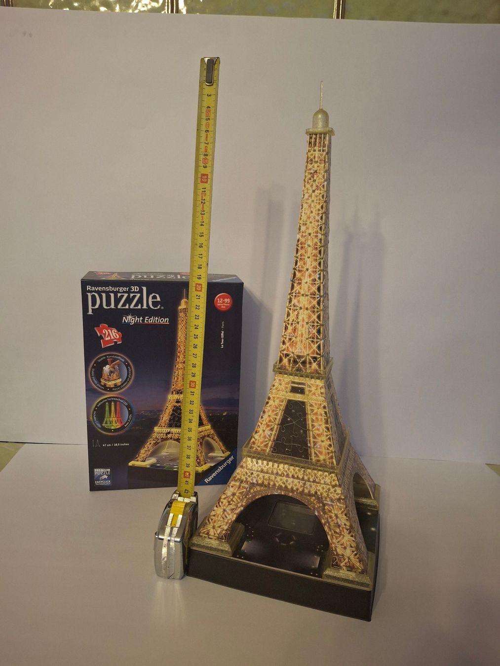 Ravensburger Puzzles: 3D Puzzle Eiffelturm – Gebraucht aus Möhlin von weg-damit
