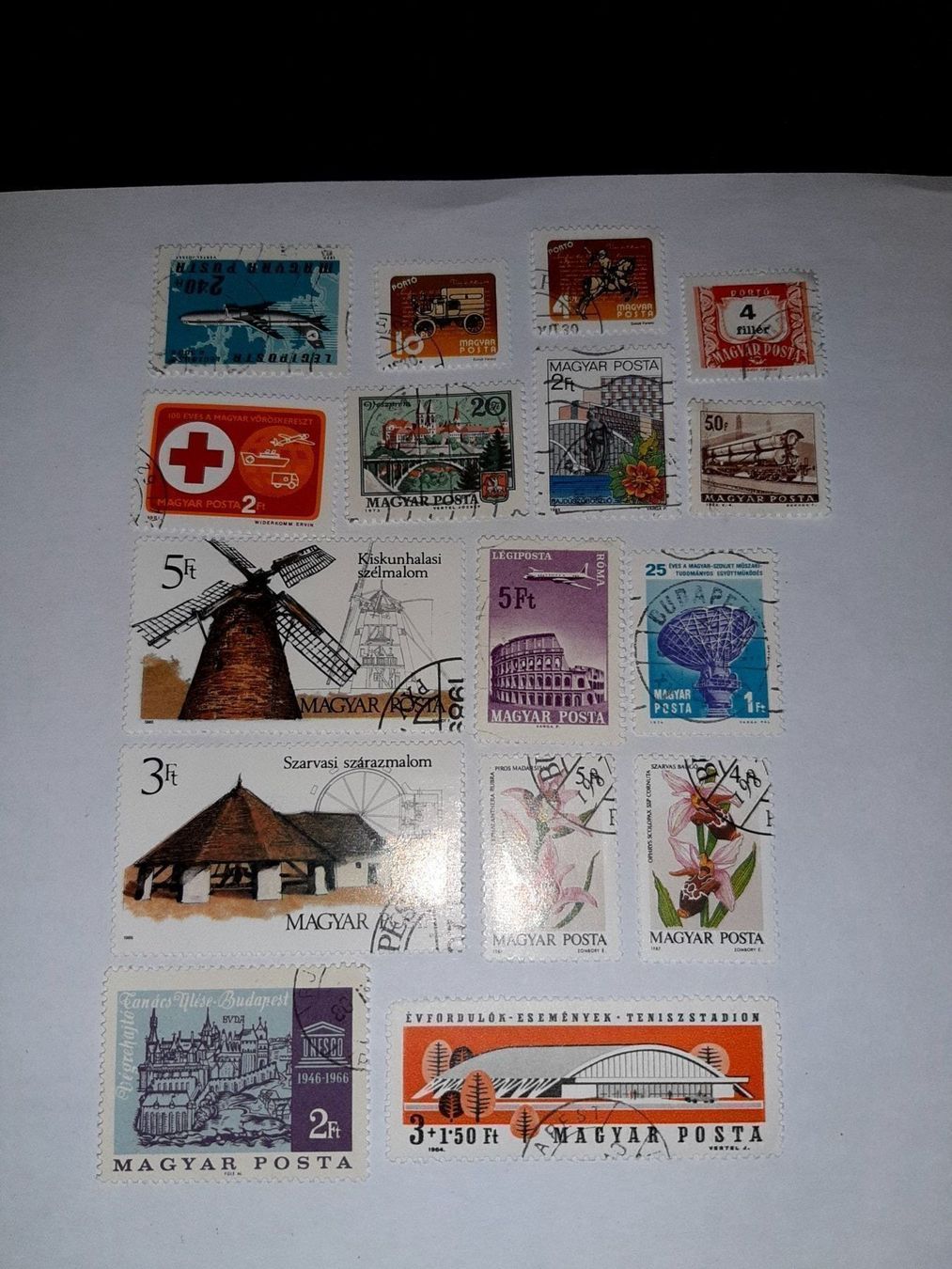 Tutti i francobolli: 16 timbres hongrie – Nuovo (secondo la descrizione) da Le locle venduto da juliensaran