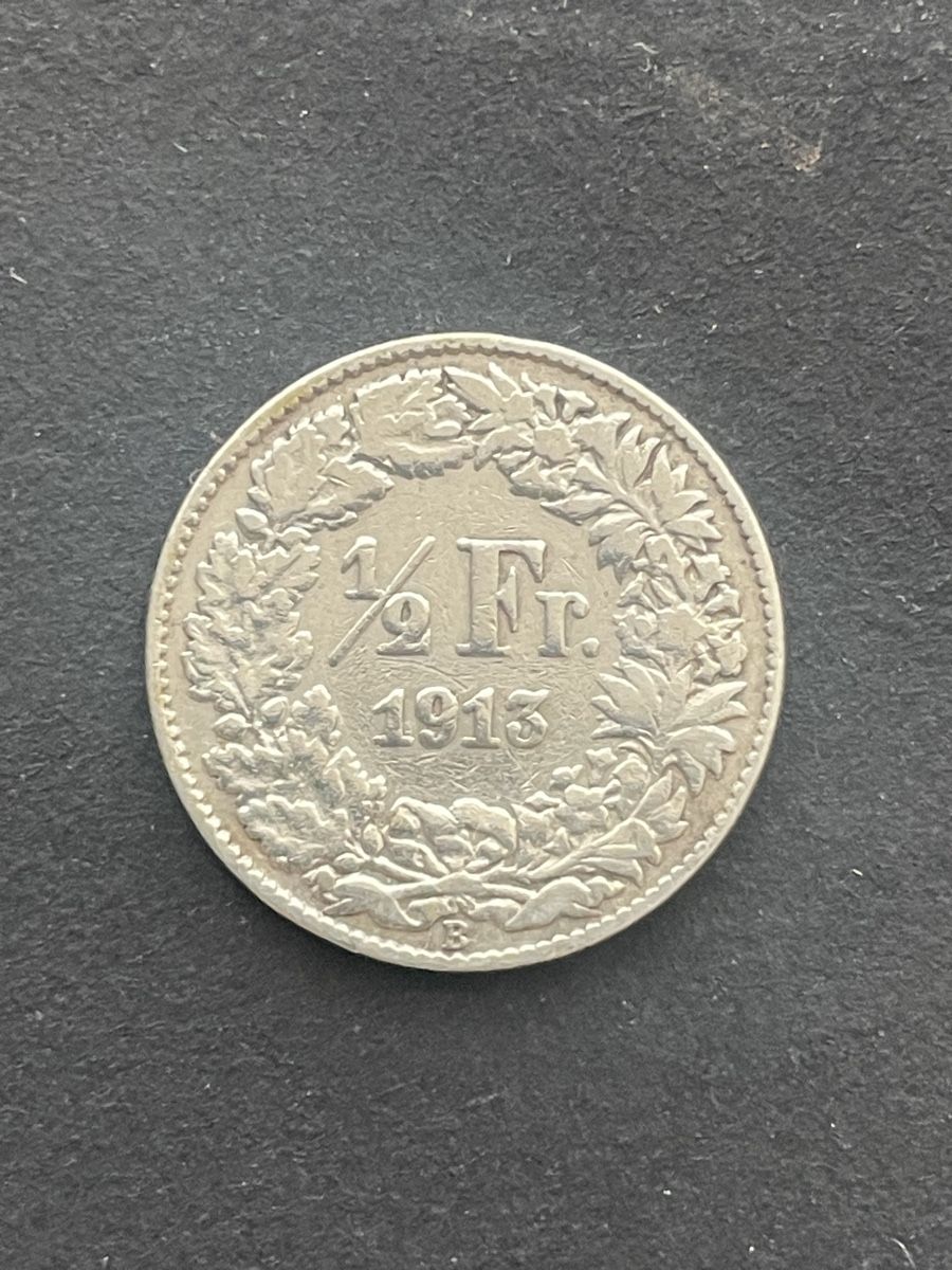 Tutti le monete: -.50 Silber CH Jahr 1913 – Usato da Meierskappel venduto da Hala03