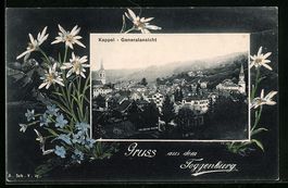 Passepartout-AK Kappel /Toggenburg, Gesa