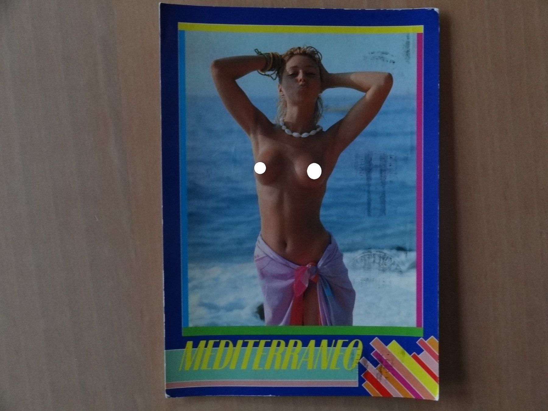 Cartoline postali: Erotik - AK -Mediterraneo - 1988 – Usato da St Léonard venduto da Riglin