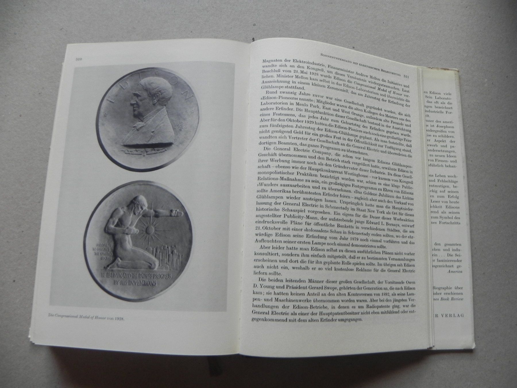 Libri: Buch Biographie Technik Erfinder Thomas A. Edison 1959 Abb. – Usato da Siebnen venduto da krimsie 9