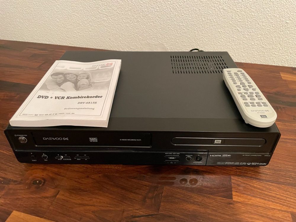 Combo DVD / VHS Daewoo DRV6815 HDMI Kaufen auf Ricardo