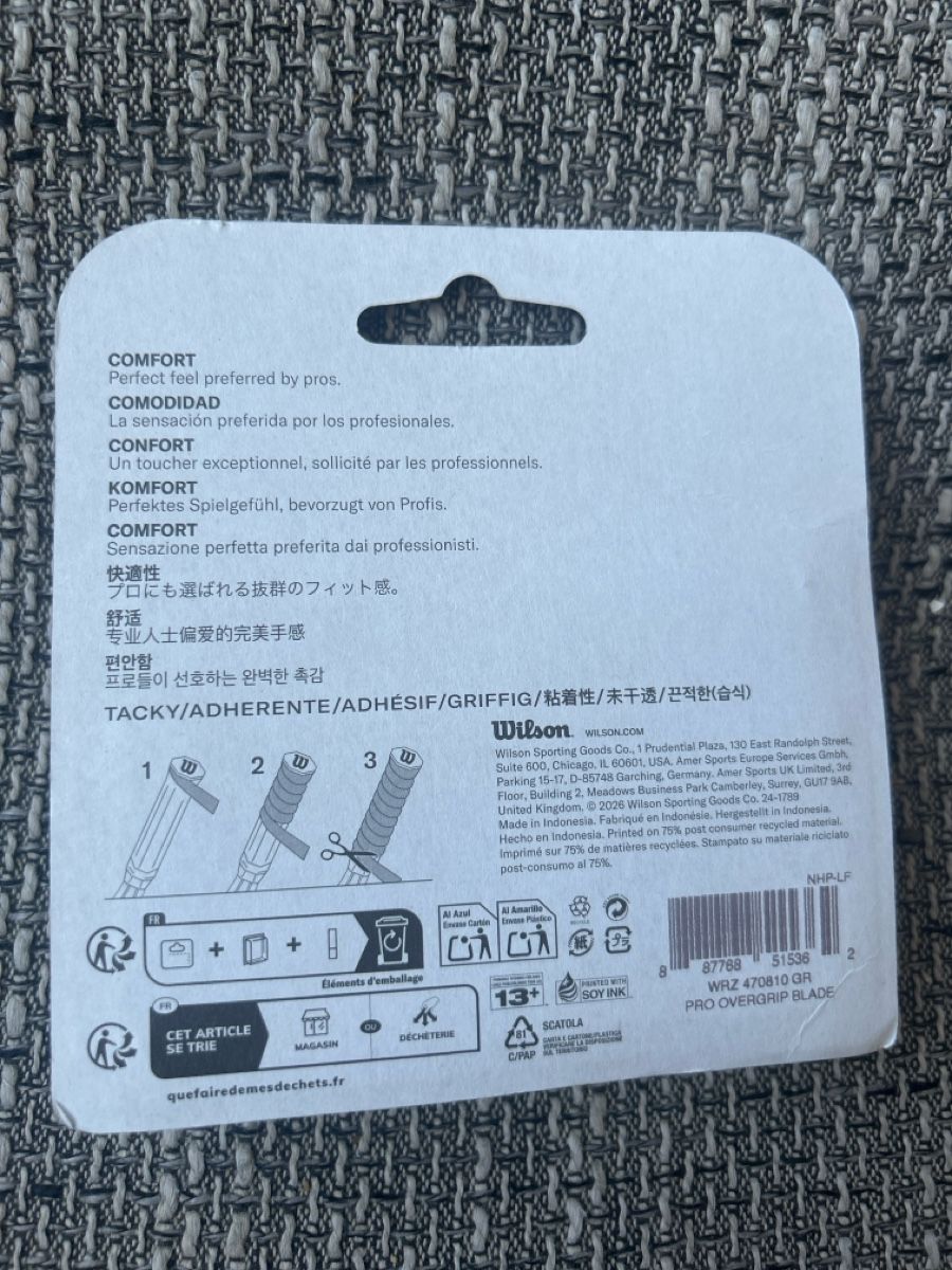 Wilson Raquettes: Wilson Overgrips – Neuf avec emballage d'origine à Winterthur par Stabilo_83 1