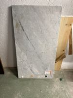 Marmorplatte weiss/grau