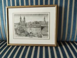 Lithographie von St.Gallen