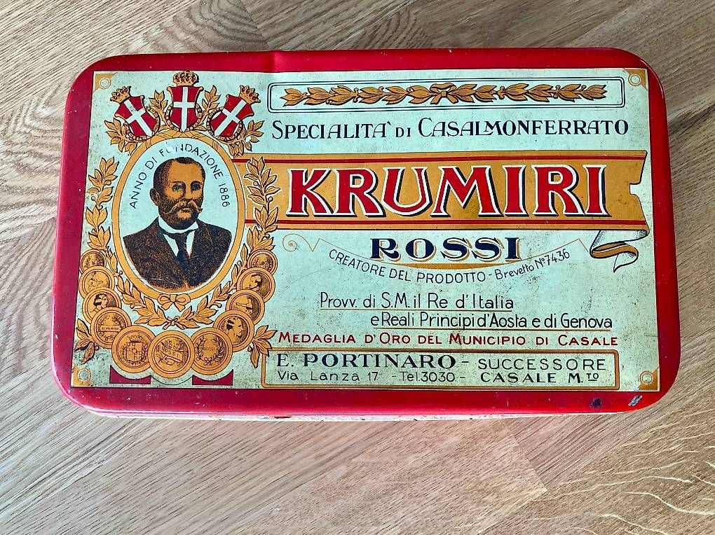 Altro in Decorazioni & Accessori: Scatola di latta BISCOTTI KRUMIRI – Usato da Minusio venduto da dsf_7sfg