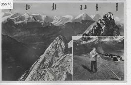 Pilatus-Kulm mit Berneralpen - Jos. Kuster Alphornbläser