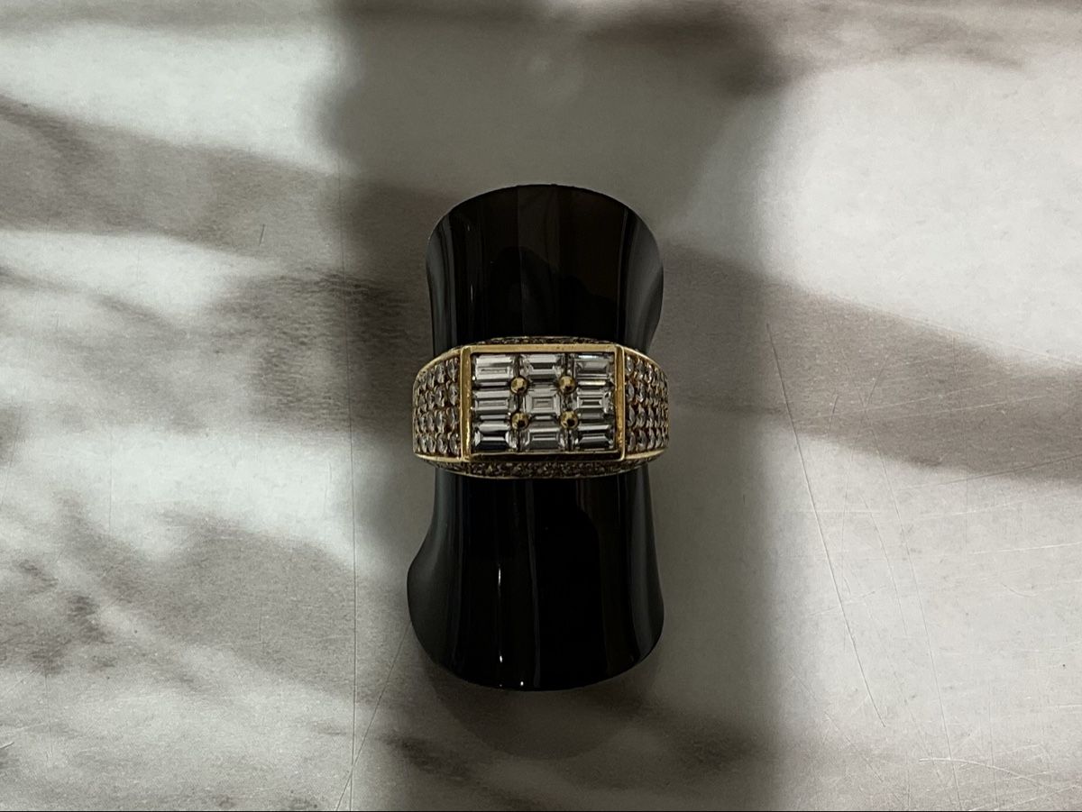 Bagues: Diamantring 18k Gold – D'occasion à Schaffhausen par glamour-shop