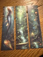 3x Lesezeichen-Buchzeichen- Traumwelt-Traum-Natur-Zauberwelt