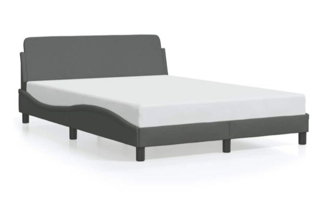Letti: Bettgestell Dover dunkelgrau 120x200 cm Stoff – Nuovo e nell'imballaggio originale da Ostermundigen venduto da YES_Medina_2025