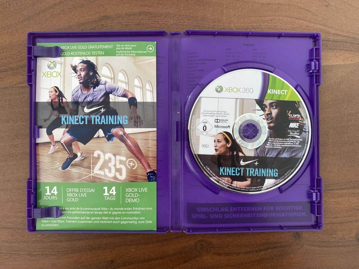Microsoft Giochi: Nike Plus Kinect Training für Xbox 360 (Kinect) – Usato da Thunstetten venduto da Virus_33 1