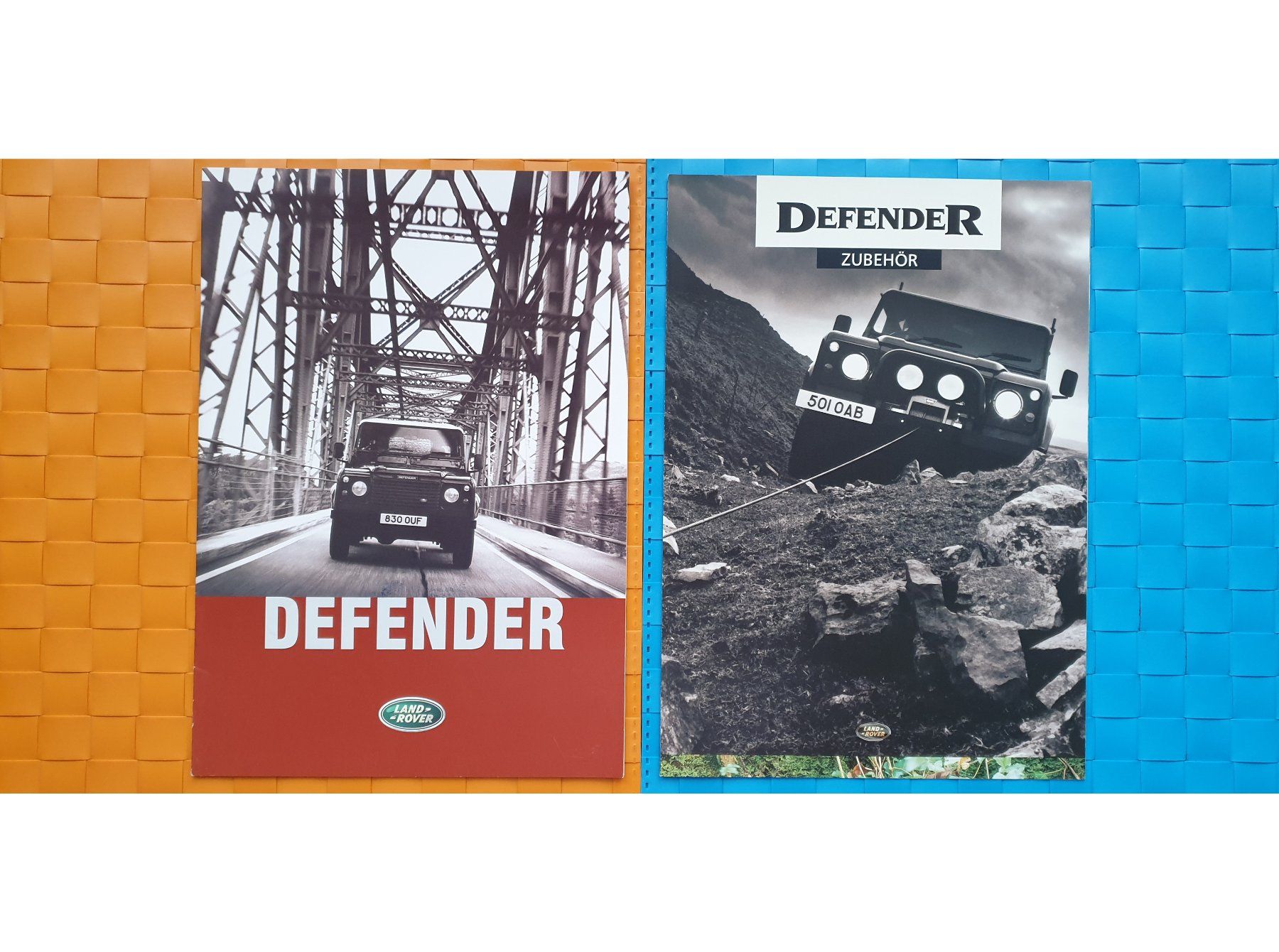 Riviste & Magazine: LAND ROVER DEFENDER 1997 - Prospekt / Katalog – Usato da Viganello venduto da CARLiteratur 1