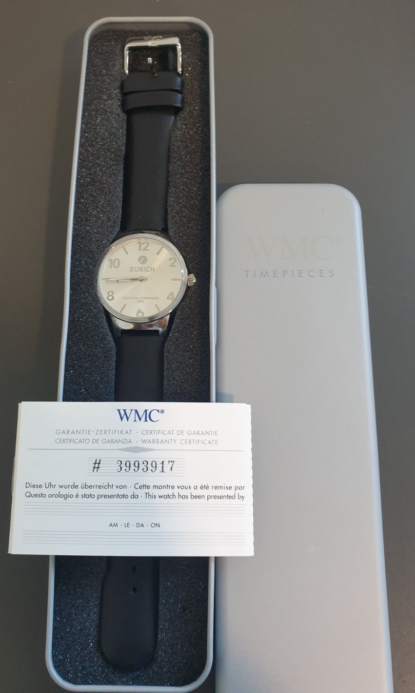 Orologi: WCM Havanna No. 8660 Exceptional Chronometer – Nuovo e nell'imballaggio originale da Bettlach venduto da mir_9g9w