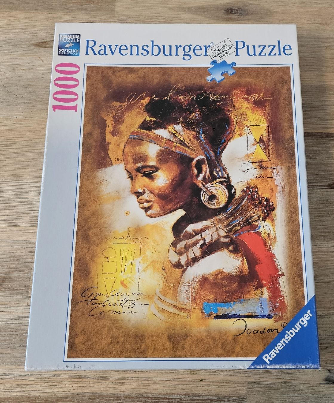 Ravensburger Puzzle: Ravensburger Puzzle 1000 Teile: "Junge Afrikanerin" – Usato da Basel venduto da Mazzo84