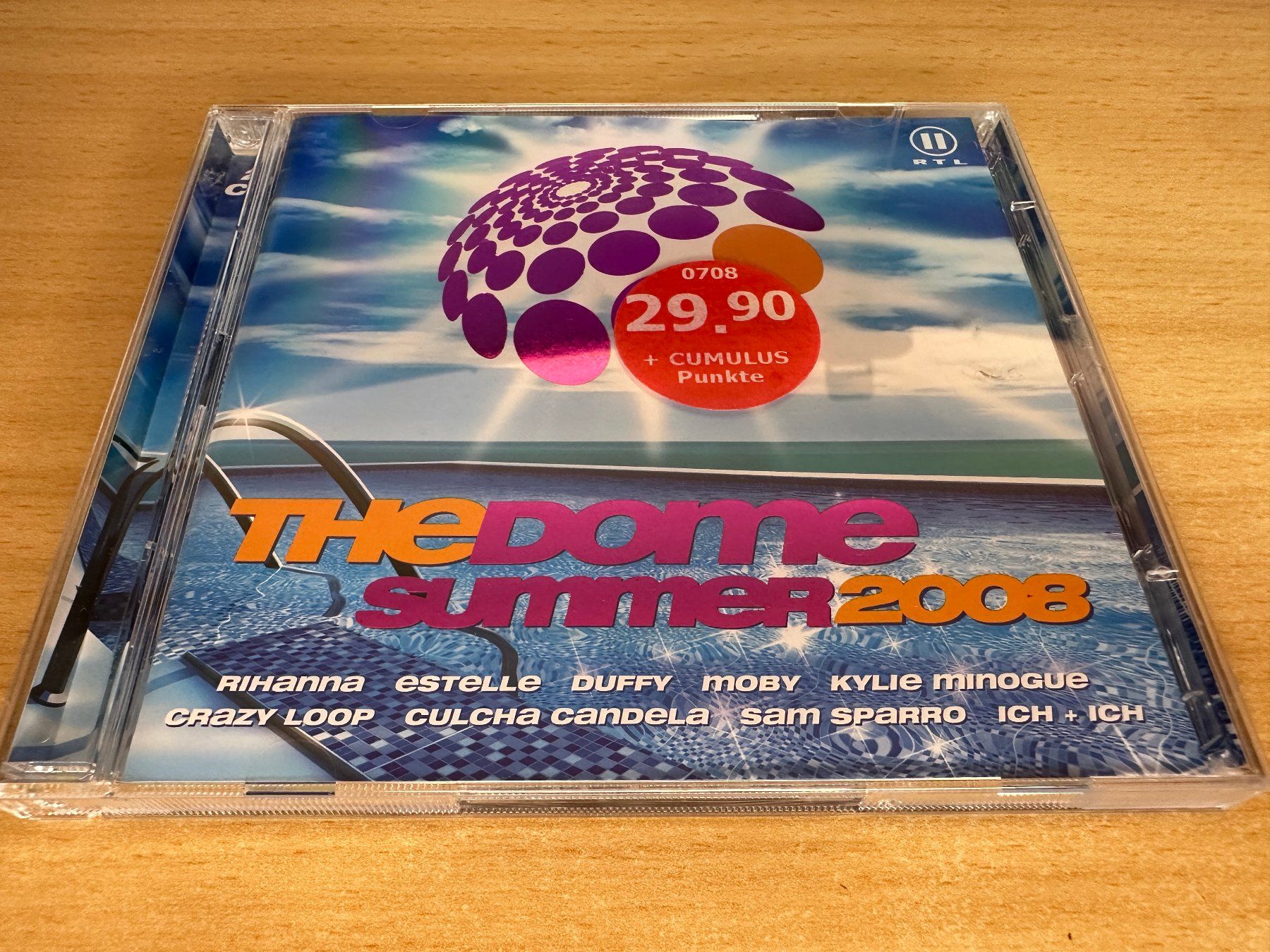 CD: Various – The Dome Summer 2008 - 2 CD – Usato da Rikon im Tösstal venduto da Alpenmutz
