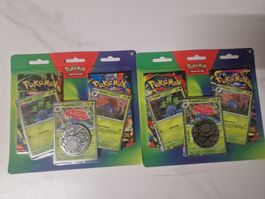 2x Pokémon 2-Blister Pack – Phantasmal & Mega Evolution EN