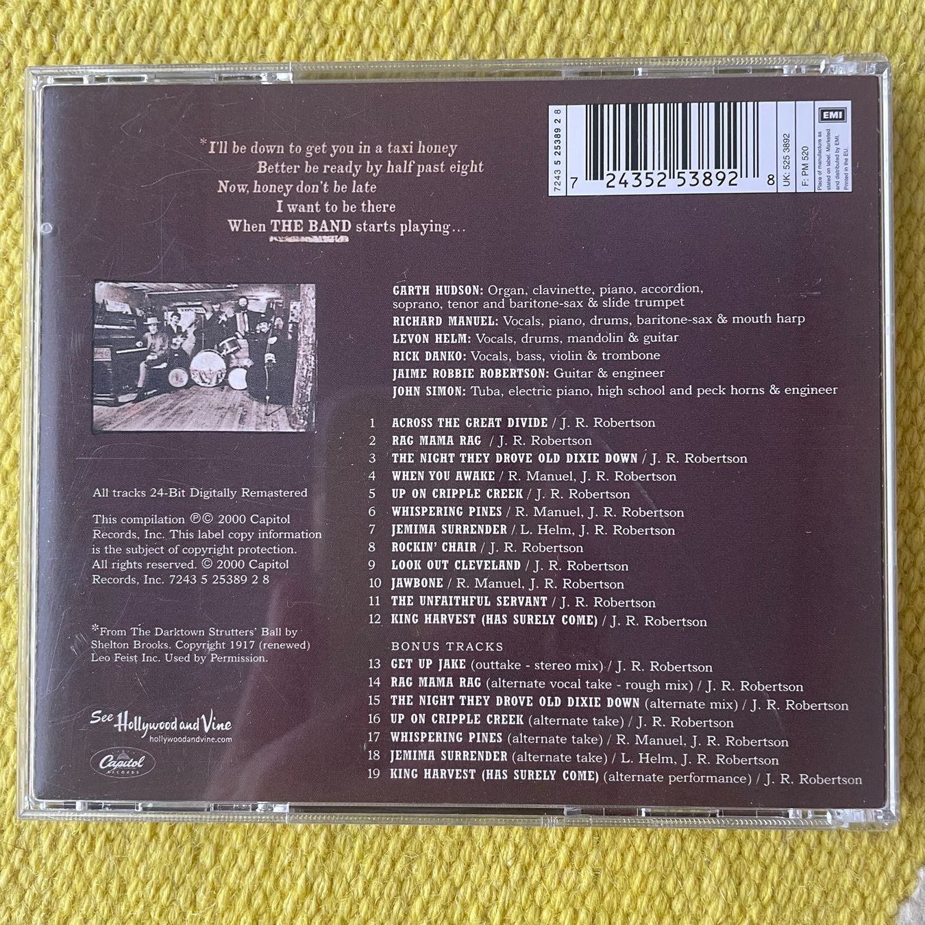 CDs: THE BAND-THE BAND – Gebraucht aus Rorschacherberg von CD-Roli 1