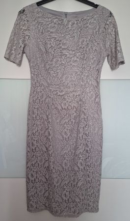 Elegantes Cocktailkleid mit Glitzerdetails Grösse 38