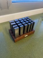 Jeu de cales  en bois, 24 pcs