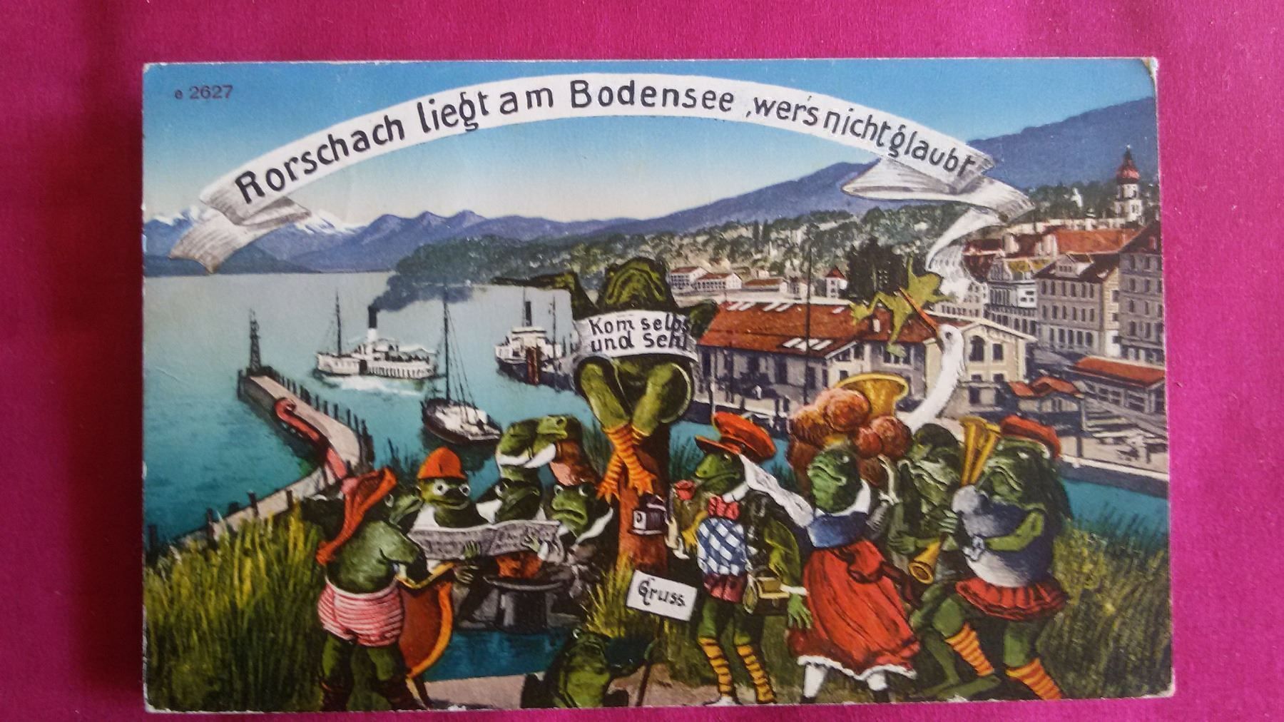 Ansichtskarten: Rorschach – Gebraucht aus Bischofszell von Joachim-115