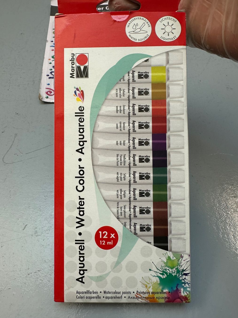 Colori: AQUARELL & GLITTERFARBEN AB 1.-!!! – Usato da Zürich venduto da NIKI777 1