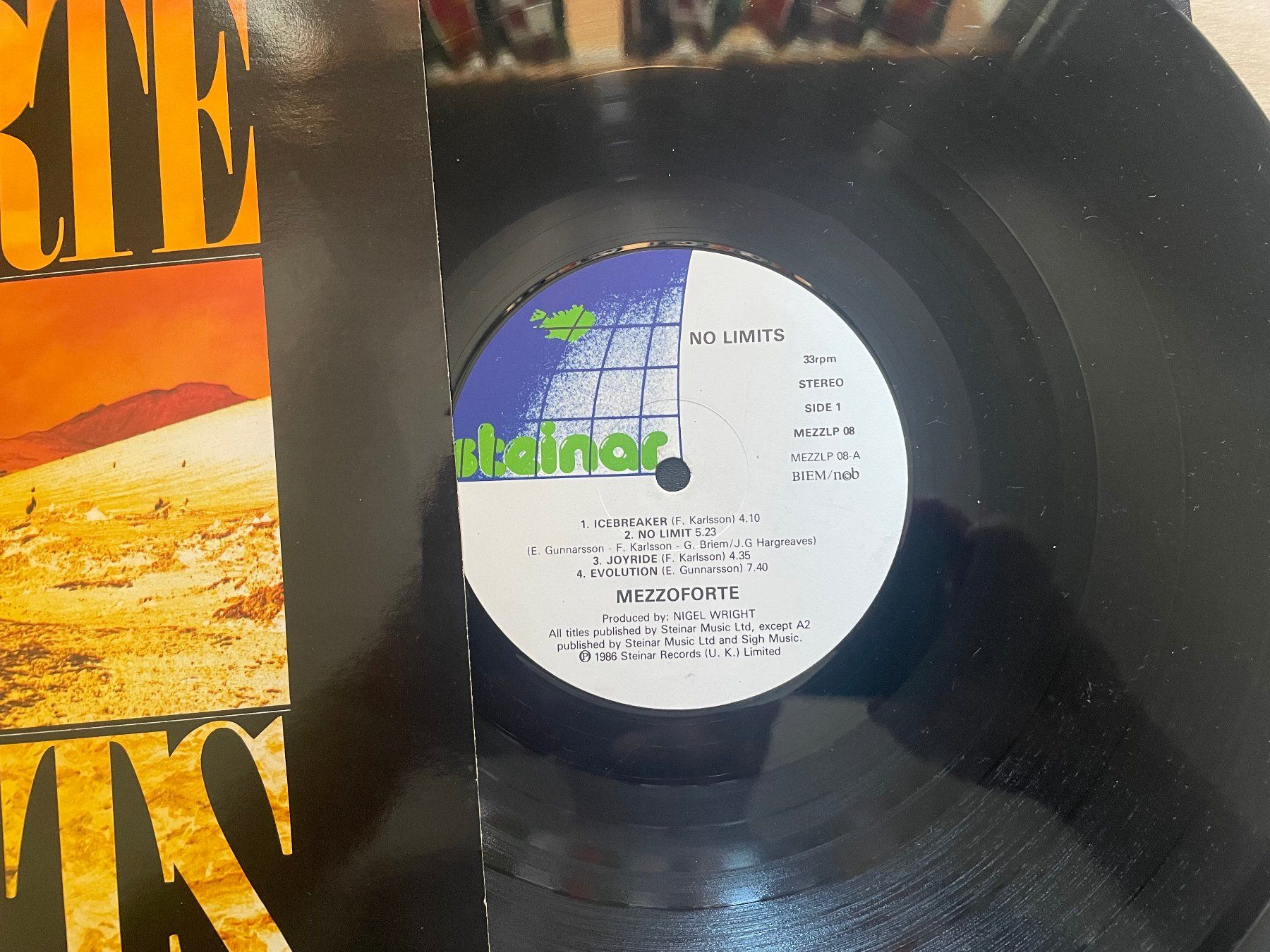 Vinyles: Mezzoforte, No Limits, Sweden – D'occasion à Kleinlützel par Vinylspezi 1