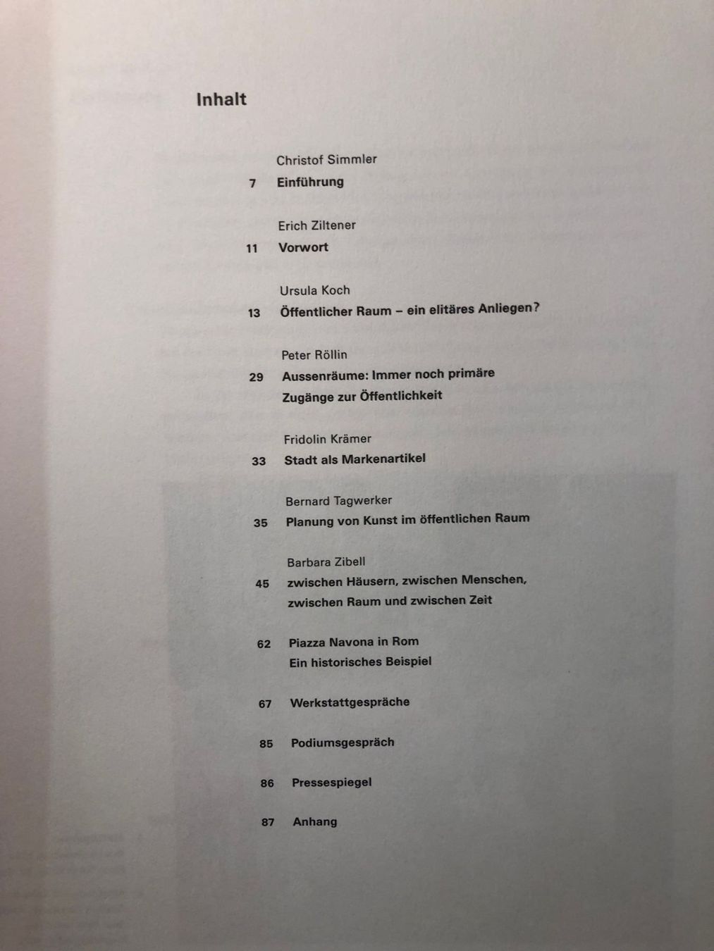 Bücher: Lebensraum Zwischenraum – Gebraucht aus Zürich von allp 2