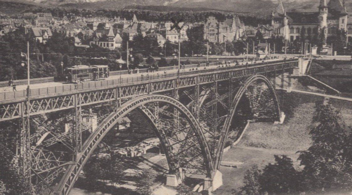 Cartoline postali: BERN - Kirchenfeldbrücke  1912 – Usato da Aarau venduto da kufi44 1