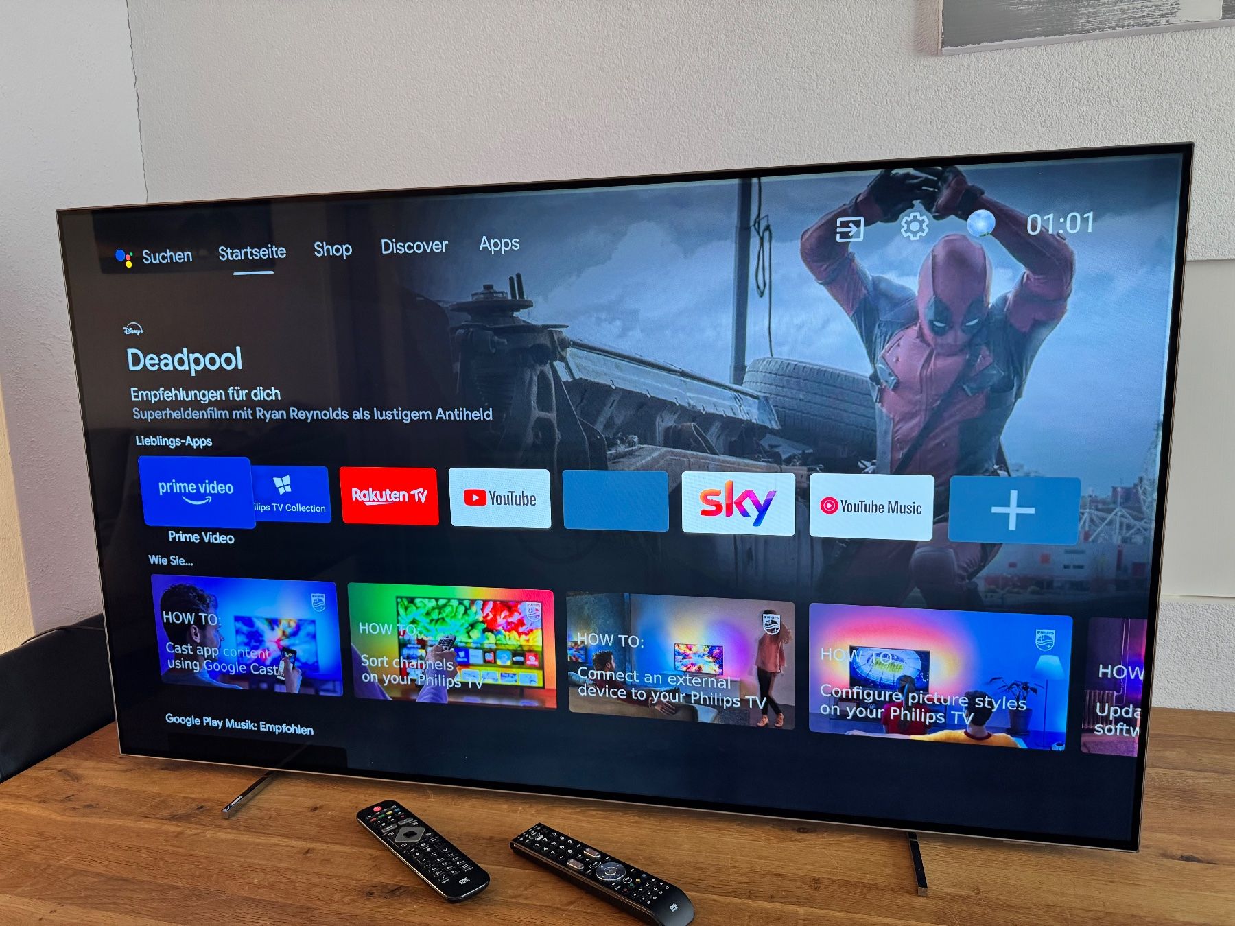 Philips Fernseher: Philips 550LED805/12, 55" 4K OLED TV – Gebraucht aus Frauenfeld von lind11