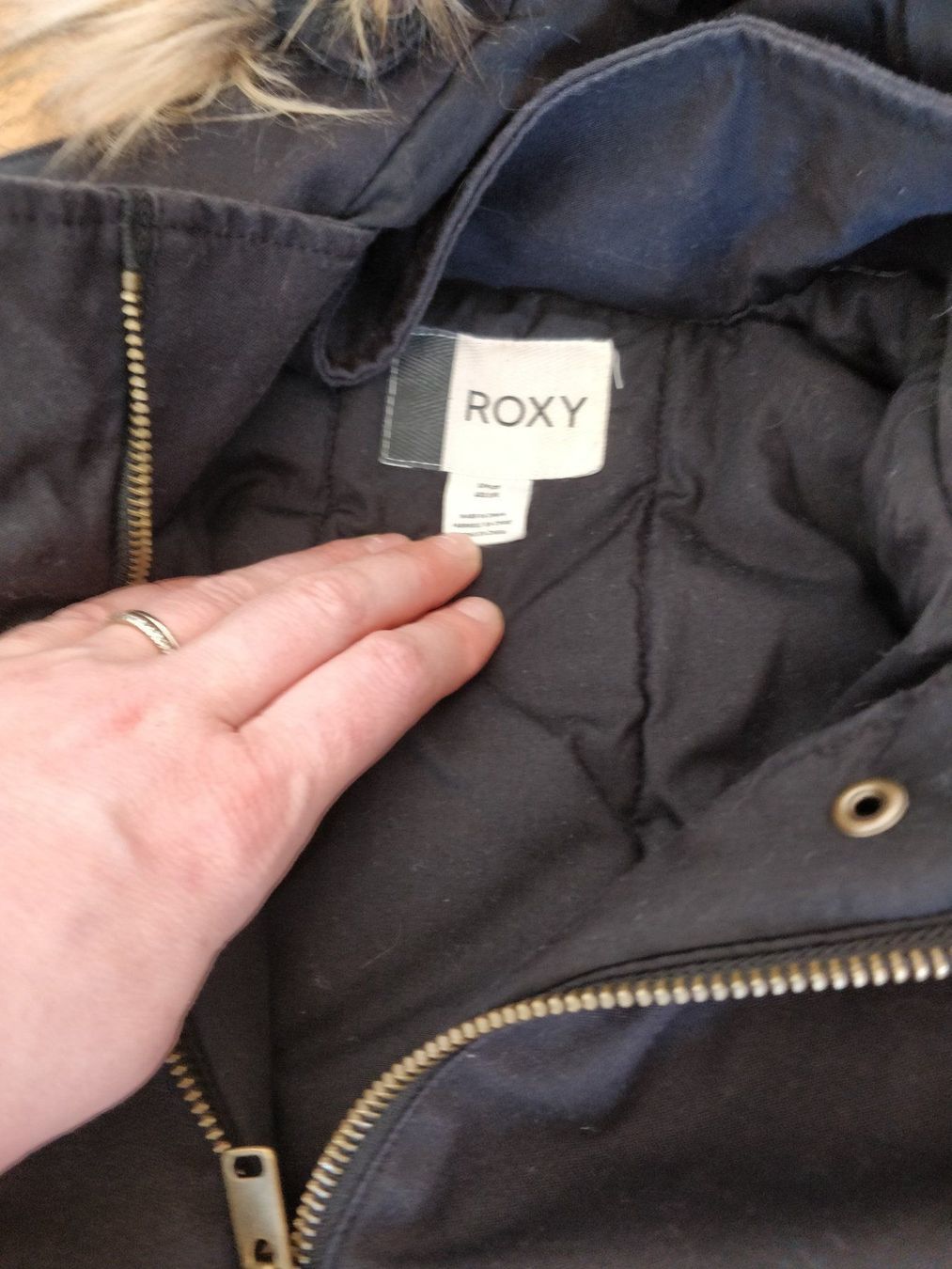 Roxy Giacche & Cappotti: Roxy wintermantel Gr. S / ca. 152-158 – Usato da Gams venduto da bigwolfi-schnuggel 2
