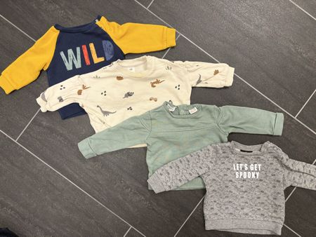 4 Pullover im Set, Junge, Grösse 74