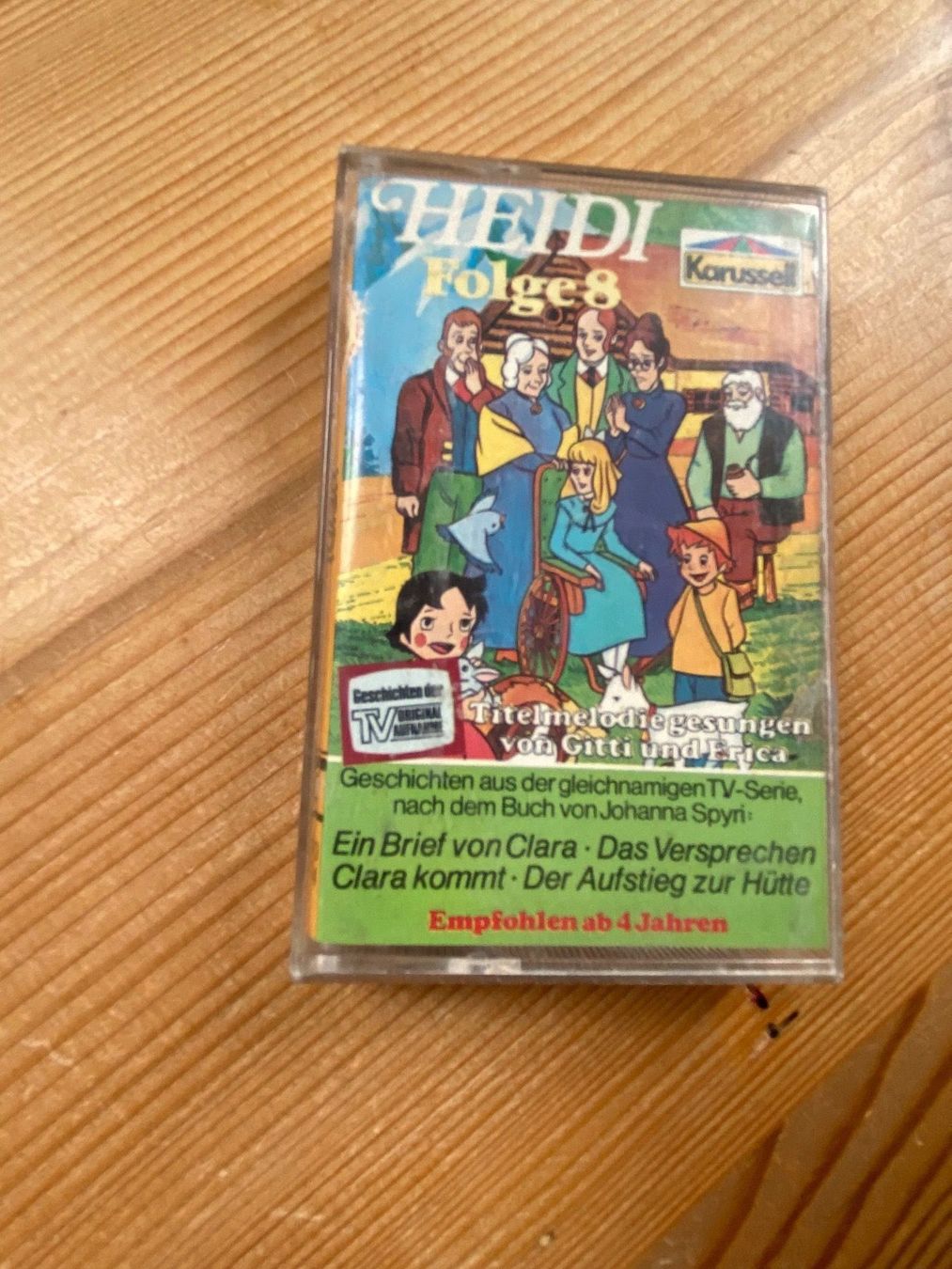 Musicassette: Kassette - Heidi (Folge 8) – Usato da St.Gallen venduto da kingsamas