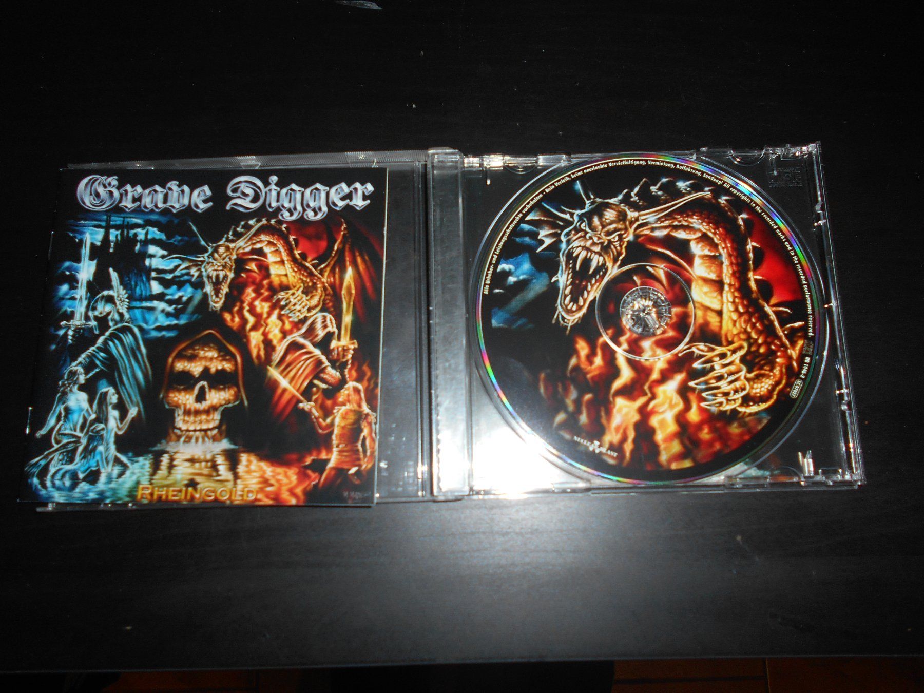 CD: Grave Digger – Rheingold / 2003 – Usato da Aarberg venduto da witchhunter01