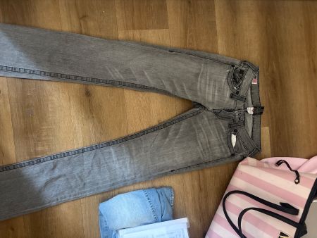 True Religion Jeans Y2K Grey Horseshoe – ungetragen Gr(34)