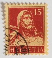 MA38) 173, Tell sauberer Eckstempel Kt. 9.-