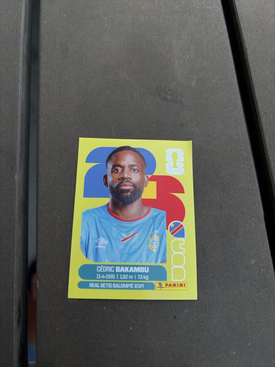 Panini Cartes à collectionner: Cédric Bakambu – Neuf (Voir description) à Dornach par metallbau.ch