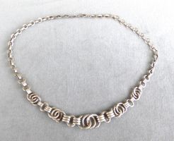 Kette 800 Silber um 1960