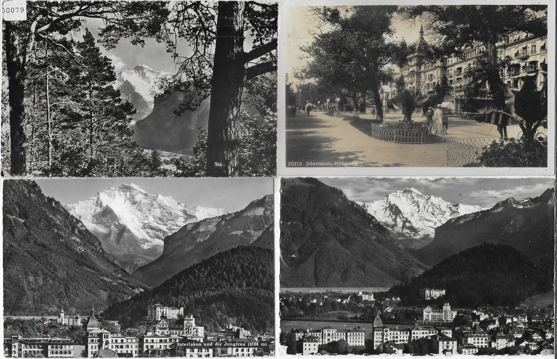 Cartes postales: 4 AK - Interlaken – D'occasion à Ettingen par Kartenplanet