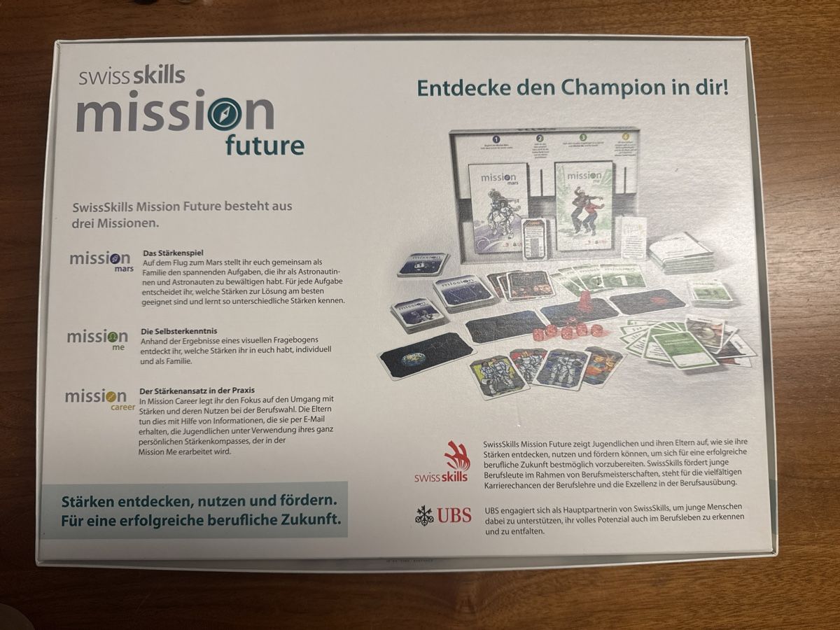 Jeux: SwissSkills Mission Future Spiel  – D'occasion à Hagendorn par KALU27 1