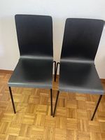 Paire de chaises IKEA MARTIN  bois courbé noir