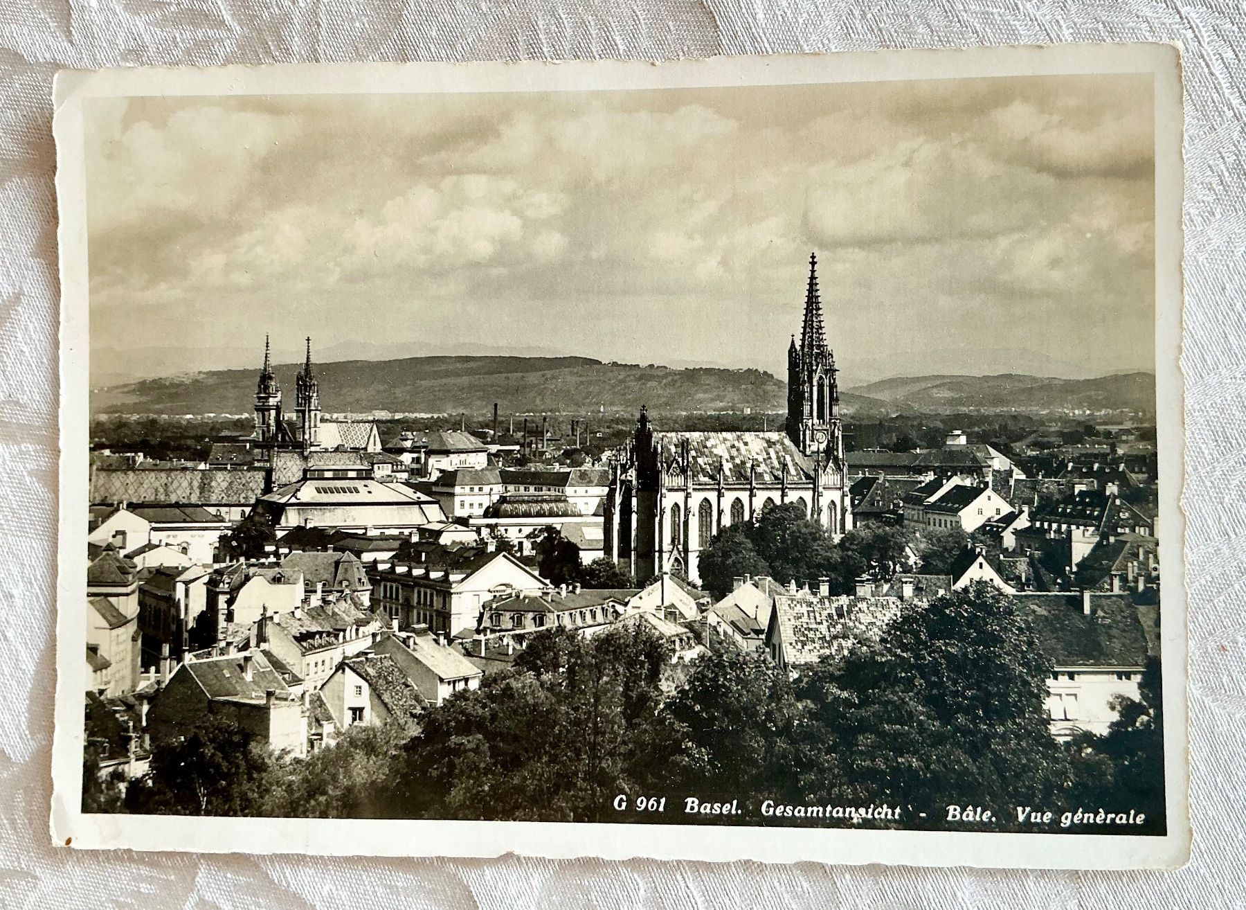 Ansichtskarten: ALTE ANSICHTSKARTE VON BASEL – Gebraucht aus Zell LU von Silvermemory 3