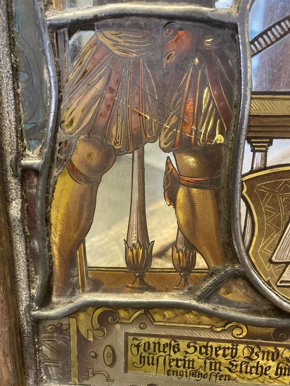 Bicchieri: 1586 Museale rare Glaskunst Glas Fenster – Usato da Bern venduto da Jwpm66 7
